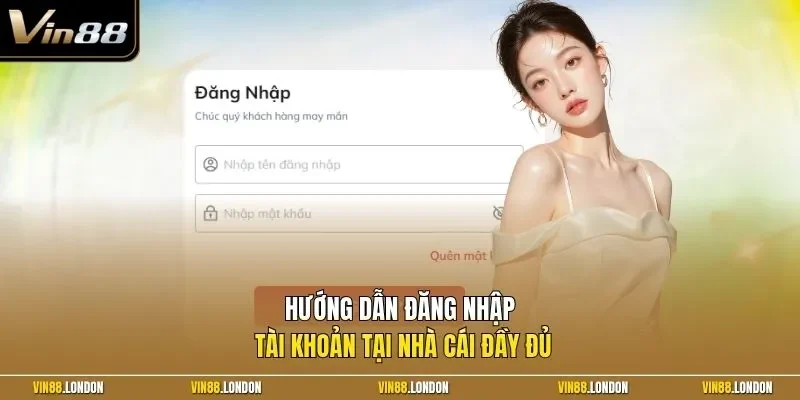 Hướng dẫn đăng nhập tài khoản tại nhà cái đầy đủ